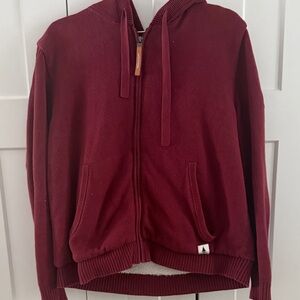 Wanakome Burgundy Adventure Hoodie